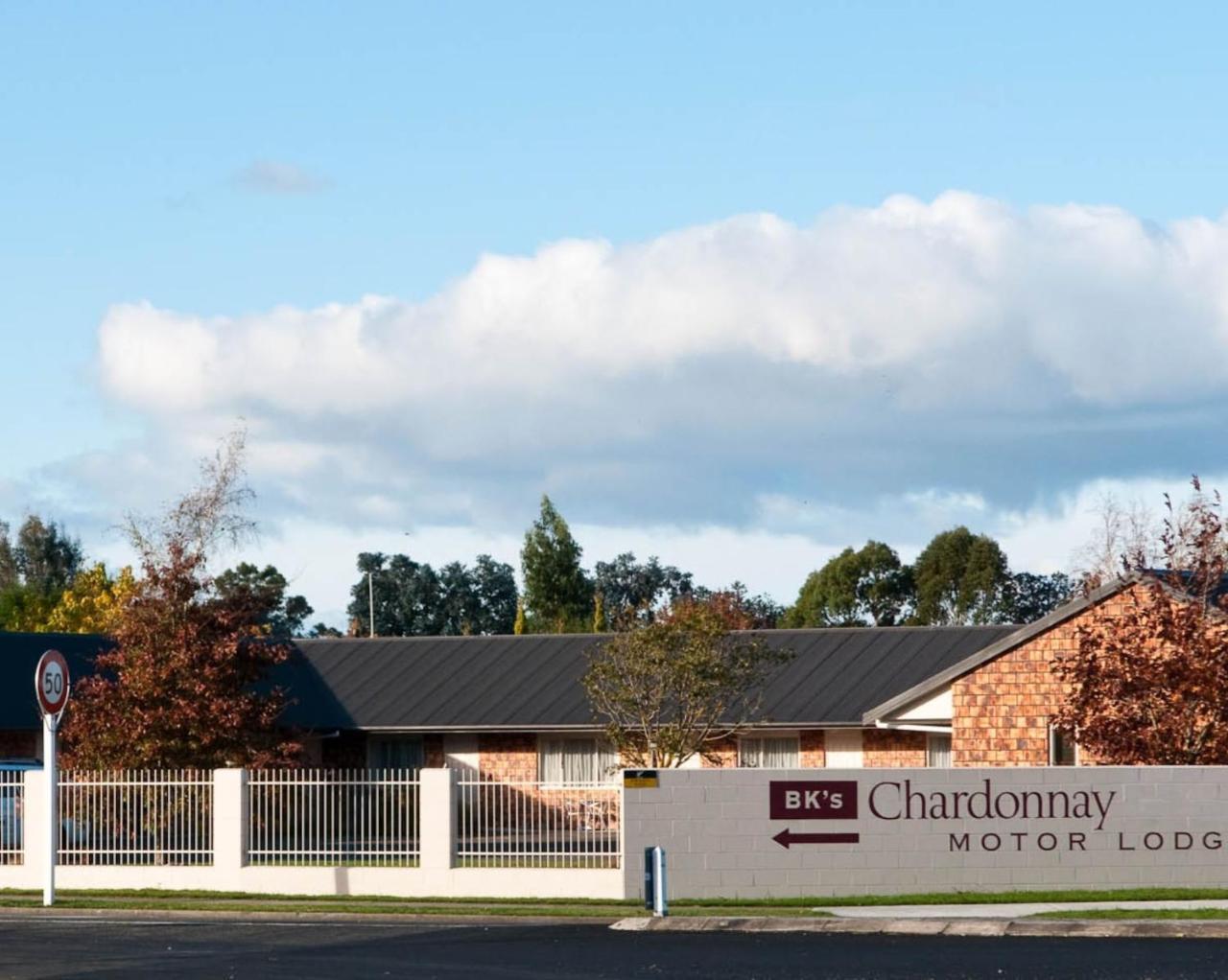 Bk'S Chardonnay Motor Lodge Masterton Exterior foto